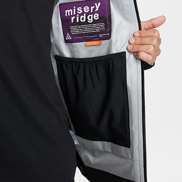 NEW Nike ACG "Misery Ridge" Storm-FIT ADV GORE-TEX Jacket Size Small FV8641 010 - Picture 6 of 13